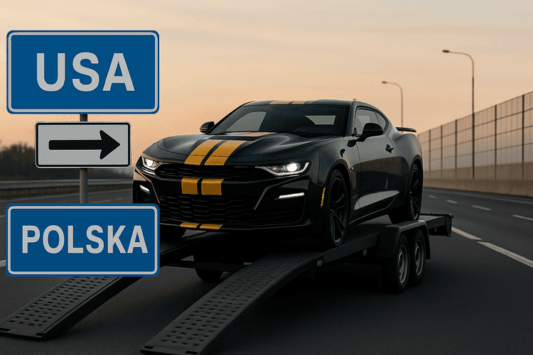 Dudge Charger z USA w Polsce