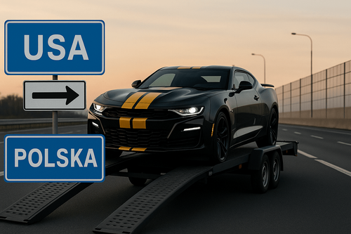 Dudge Charger z USA w Polsce